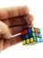 Nostaljik Zeka Küpü Sihirli Mini Rubik Anahtarlık 3x3 cm 2