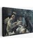 - Azrail ve Melek Kumar Oynuyor Kanvas Tablo, Ölüm Meleği Çalışıyor TABLO-5373 2