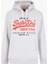 Kapüşon Yaka Gri Erkek Sweatshırt M2013687A5WB_DUO Vıntage Logo Hoodı 1