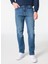 Normal Bel Relaxed Erkek Denim Pantolon W12S086318 Texas Slim Denimpantolon 2