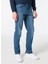Normal Bel Relaxed Erkek Denim Pantolon W12S086318 Texas Slim Denimpantolon 3