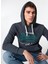 Kapüşon Yaka Siyah Erkek Sweatshırt M2013687A12A_DUO Vıntage Logo Hoodı 1
