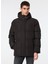 Siyah Erkek Mont M5011901A02A_HOODED 5 Baffle Sports 2