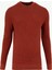Düz Yaka Normal Düz Turuncu Erkek Kazak M6110657AB2N_TEXTURED Crew Knıt Jum 1