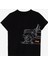 Siyah Erkek Çocuk Baskılı T-Shirt J5SB-TST7745 1