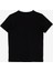 Siyah Erkek Çocuk Baskılı T-Shirt J5SB-TST7745 2