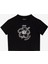 Baskılı Siyah Kız Çocuk T-Shirt J5SG-TST7517 1