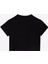 Baskılı Siyah Kız Çocuk T-Shirt J5SG-TST7517 2