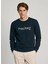 Bisiklet Yaka Lacivert Erkek Sweatshırt PM582699-594 Sean 1