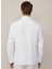 Slim Fit Gömlek Yaka Beyaz Erkek Gömlek HM3010028 4
