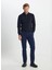 Normal Bel Dar Paça Slim Fit Lacivert Erkek Pantolon ACE012510149 1