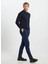 Normal Bel Dar Paça Slim Fit Lacivert Erkek Pantolon ACE012510149 2