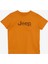 Turuncu Erkek Çocuk Baskılı T-Shirt J5SB-TST7761 1