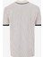 Polo Yaka Basic Çizgili Beyaz Erkek Kazak F5SM-KZK 2074 2