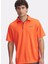 1290140-847 Tech Polo Kırmızı Loose Fit Erkek Polo T-Shirt 1