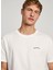 Bisiklet Yaka Kırık Beyaz Erkek T-Shirt PM509636-803 Somerton Tee 3