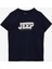 Nakışlı Lacivert Erkek Çocuk T-Shirt J5SB-TST7742 1