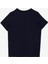 Nakışlı Lacivert Erkek Çocuk T-Shirt J5SB-TST7742 2