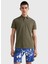 Koyu Haki Erkek Polo T-Shirt MW0MW17770RBN 2