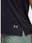 1386337-001 Ua Launch Camo Shortsle Siyah Yuvarlak Yaka Fitted Kadın T-Shirt 3