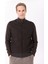 Slim Fit Koyu Kahve Erkek Ceket HM703256 1