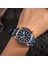 Erkekler Için Hediye Chronograph Saatli Spor Kuvars Saat, Silikon Kayışlı 1