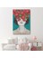 - Çiçekler Saçan Optimist Kadın TABLOSU-6269 1