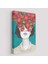 - Çiçekler Saçan Optimist Kadın TABLOSU-6269 2