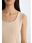 Slim Fit Dar Kesim Basic Düz Yuvarlak Yaka Atlet C2622AX25SP 5