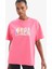 Defactofit Nba Wordmark Oversize Fit Bisiklet Yaka Kısa Kollu TIŞÖRT A1711AX25SM 1