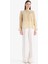 Regular Fit Desenli Fırfır Yaka Vual Uzun Kollu Tesettür Bluz Tunik E7966AX25SM 2