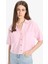 Boxy Fit Basic Düz Kısa Kollu Gömlek V2523AZ25SP 4