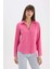 Regular Fit Basic Düz Keten Karışımlı Uzun Kollu Gömlek V2522AZ25SP 3