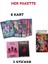 Squid Game 2. Sezon Özel | 10 Kutu Içinde Toplam 60 Kart 20 Stickers Oyun Kartları 4