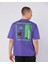 Bento Tshirt Erkek Mor Regular Fit Tişört 2