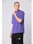 Bento Tshirt Erkek Mor Regular Fit Tişört 3