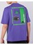 Bento Tshirt Erkek Mor Regular Fit Tişört 5