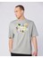 Tarsty Tee Erkek Gri Comfort Fit Tişört 3