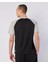 Kuby Tee Erkek Siyah-Gri Regular Fit Tişört 4