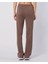 Leda Pant Kadın Kahverengi Comfort Fit Eşofman Altı 3