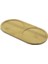 2 Bölmeli Oval Ahşap Bambu Yağdanık Altlık 12X24X0.8 cm 1