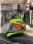 Storm 2 Dodger Mat Siyah-Neon Sarı Full Face Motosiklet Kask 3