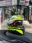 Storm 2 Dodger Mat Siyah-Neon Sarı Full Face Motosiklet Kask 4