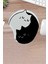 Siyah Beyaz, Kediler, Bilgisayar Oyunu Için Mouse Pad, Bilekdestekli, Konforlu Mouse Pad 1