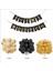 Siyah-Gold-Şeffaf Balon+Banner Seti 2
