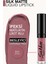 Silk Matte Yüksek Pigmentli & Mat Bitişli Nemlendirici Likit Ruj 3