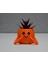 3D Neşeli Mini Saksı Turuncu 1