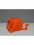 3D Neşeli Mini Saksı Turuncu 4