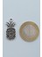 Ananas Deri ip Kolye - Gümüş Kaplama - Kadın Erkek Kolye - No:983 4