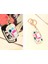 Metal Retro Motosiklet Anahtarlık Renkli Rhinestone 1 Adet 2